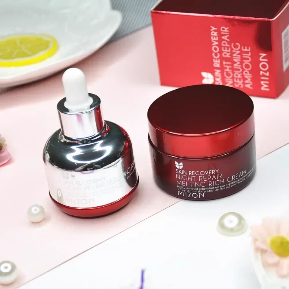 Luxury Skincare Aesthetic - Korea Mizon Skin Recovery Night Repair