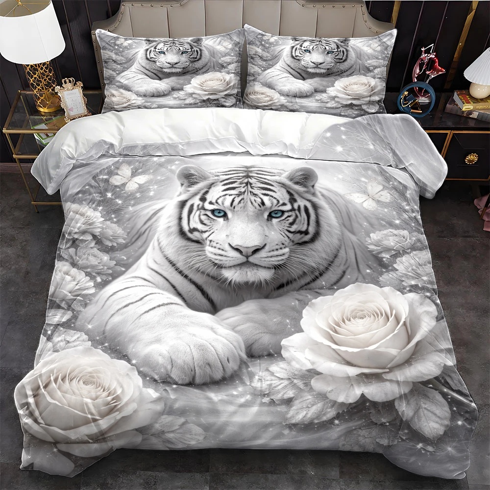 Luxury Rose Skincare - 3Pc Dreamy White Rose White Tiger