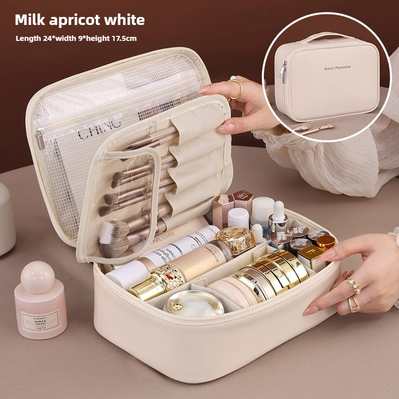 Luxury Skincare Box - New Women's Large Capacity Cosmetic Bag