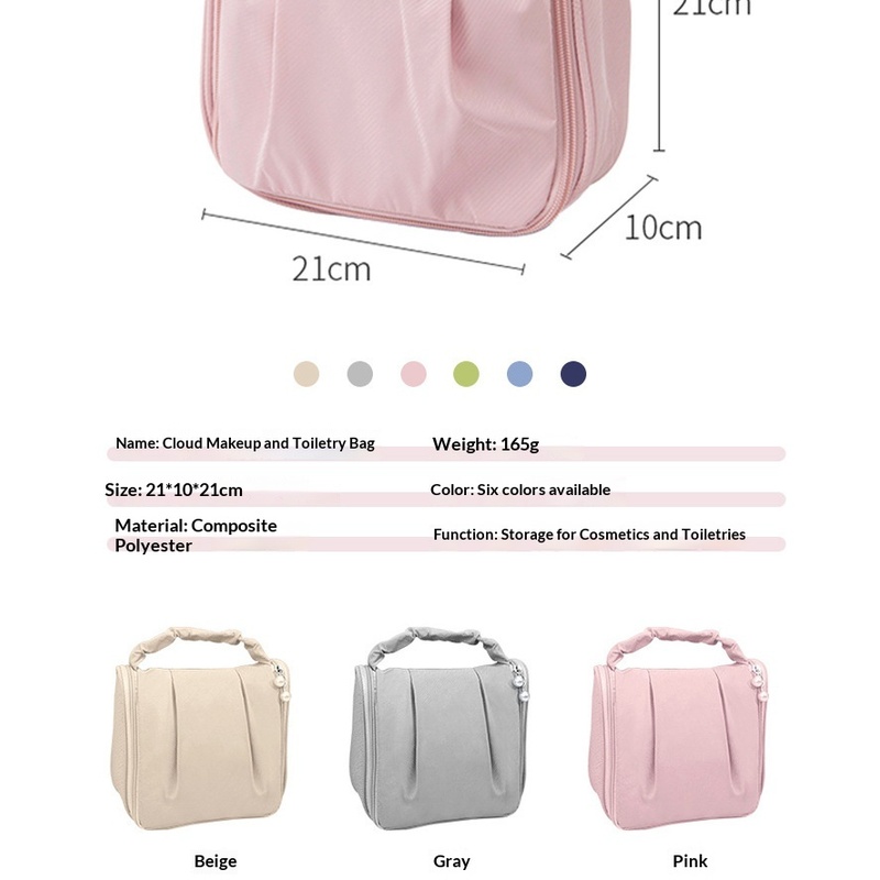 Cloud Cosmetic Bag Portable Tr - Luxury High End Skincare ulasan dan harga
