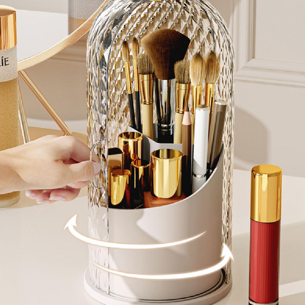 Makeup Brush Holder 360° Rotat - Luxury Skincare Box ulasan dan harga