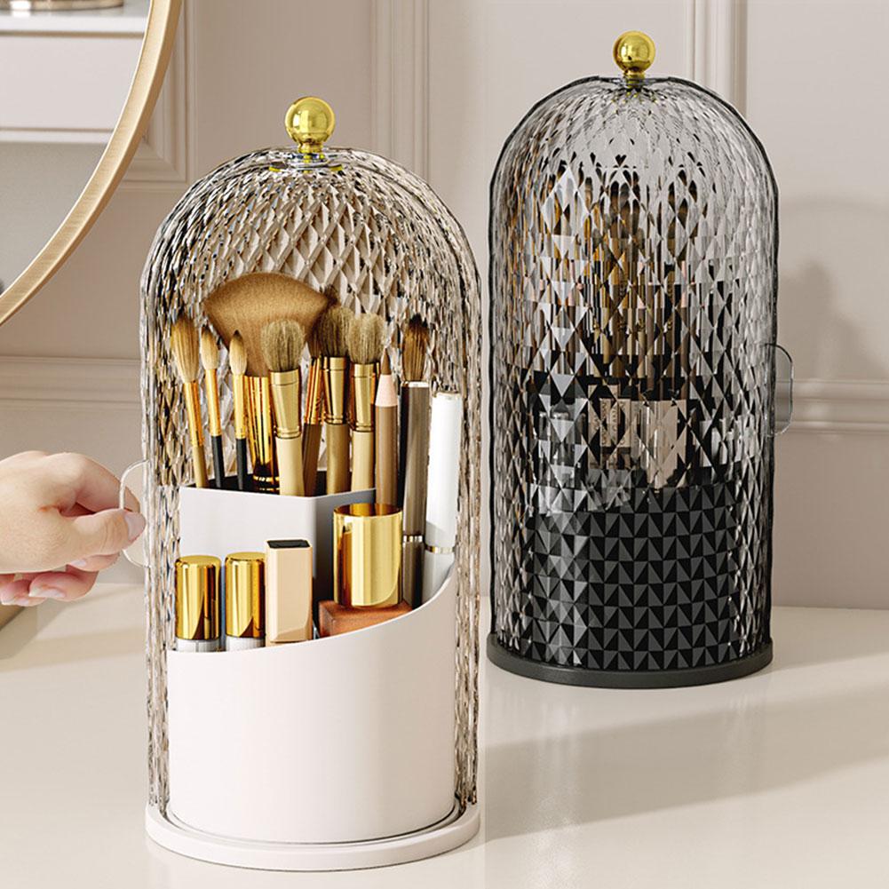 Makeup Brush Holder 360° Rotat - Luxury Skincare Box ulasan dan harga