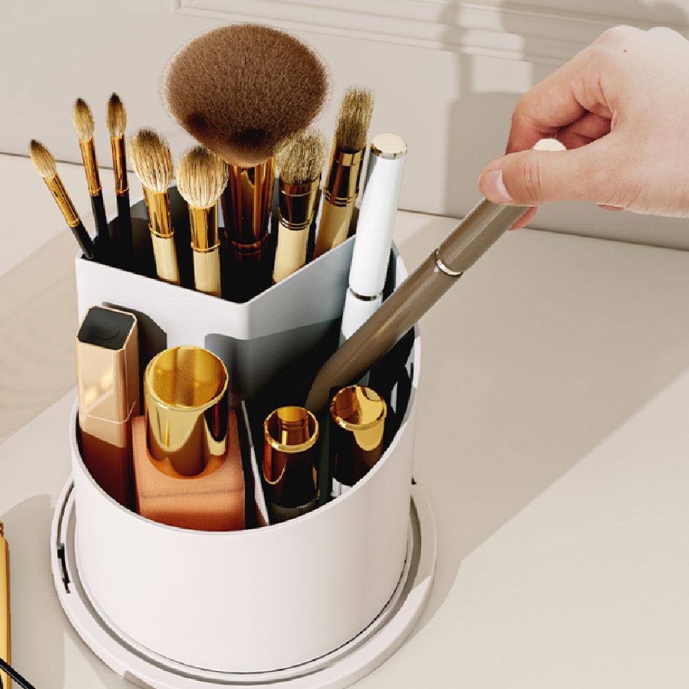 Makeup Brush Holder 360° Rotat - Luxury Skincare Box ulasan dan harga