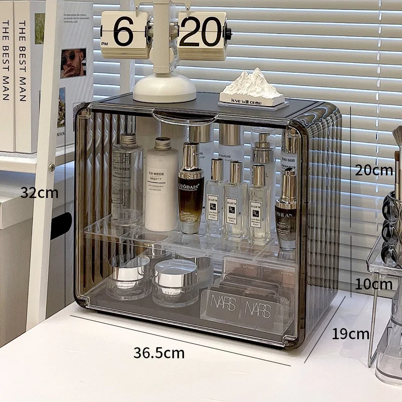 Light Luxury 2 Layers Acrylic  - Luxury Skincare Box ulasan dan harga