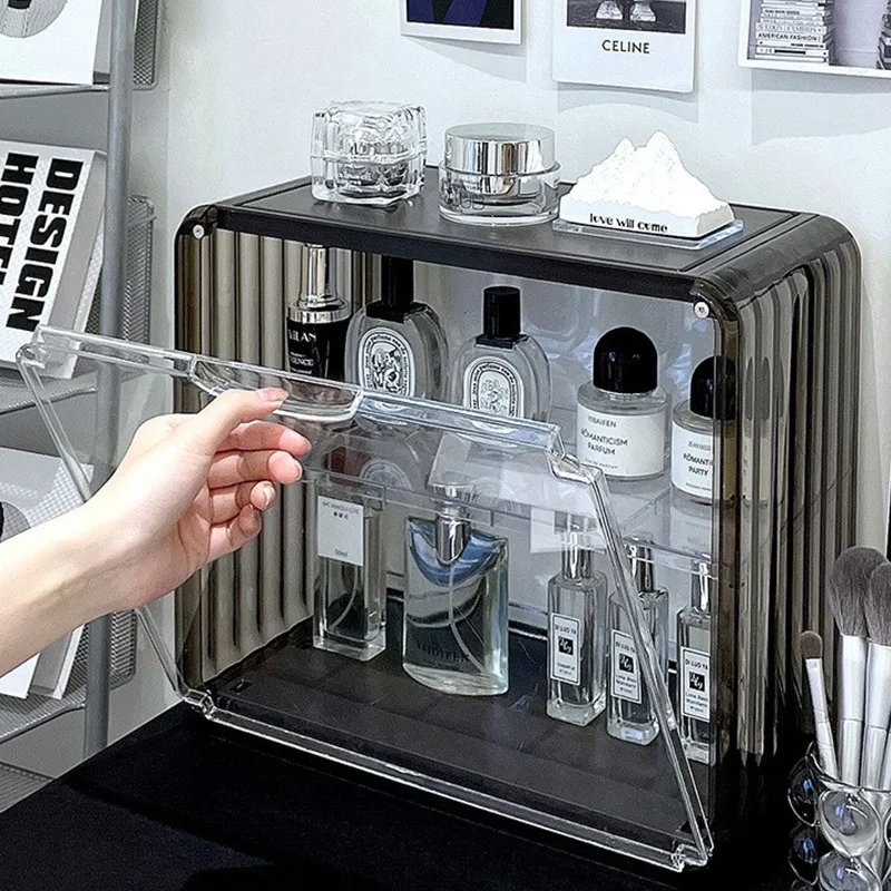 Light Luxury 2 Layers Acrylic  - Luxury Skincare Box ulasan dan harga