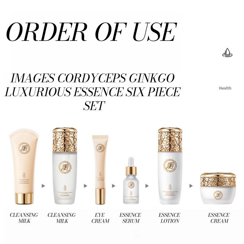 Cordyceps and Ginkgo Luxurious - Luxury Skincare Kit ulasan dan harga