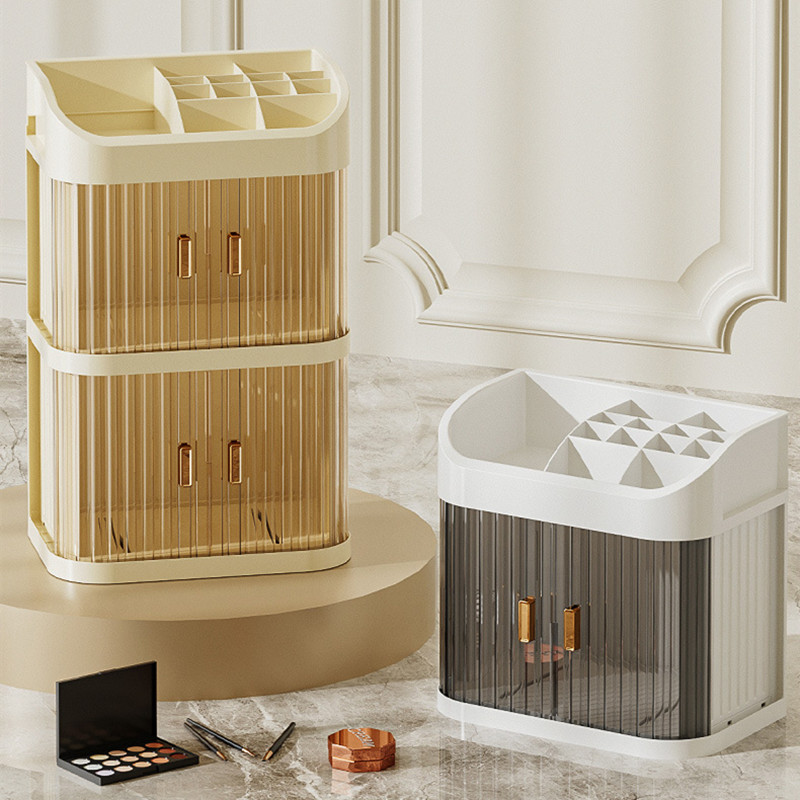 Cosmetics Storage Box Desktop  - Luxury Skincare Aesthetic ulasan dan harga