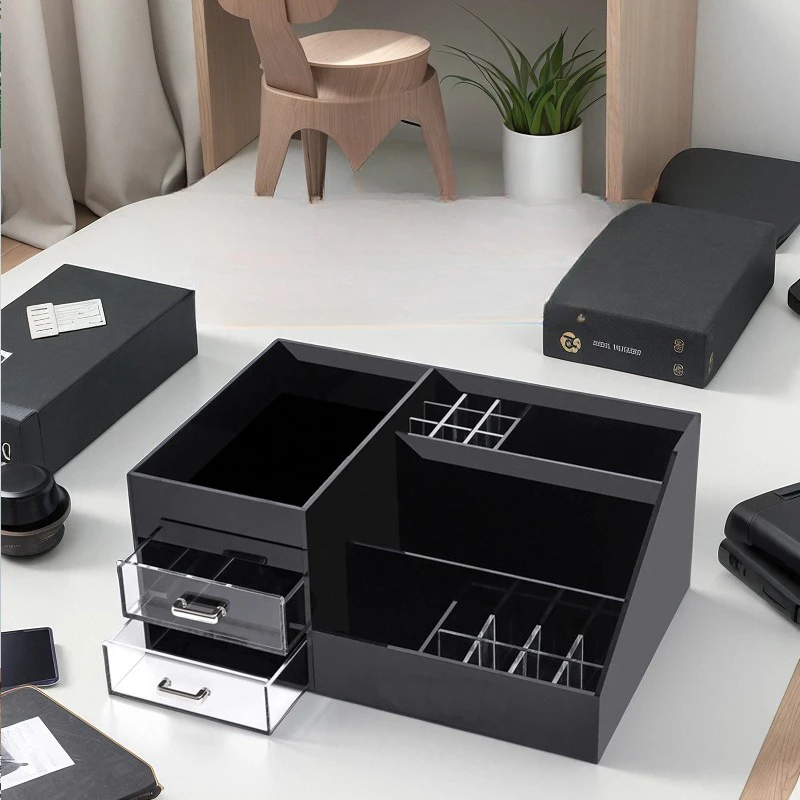 Acrylic Vanity Organizer  Luxu - Luxury Skincare Box ulasan dan harga