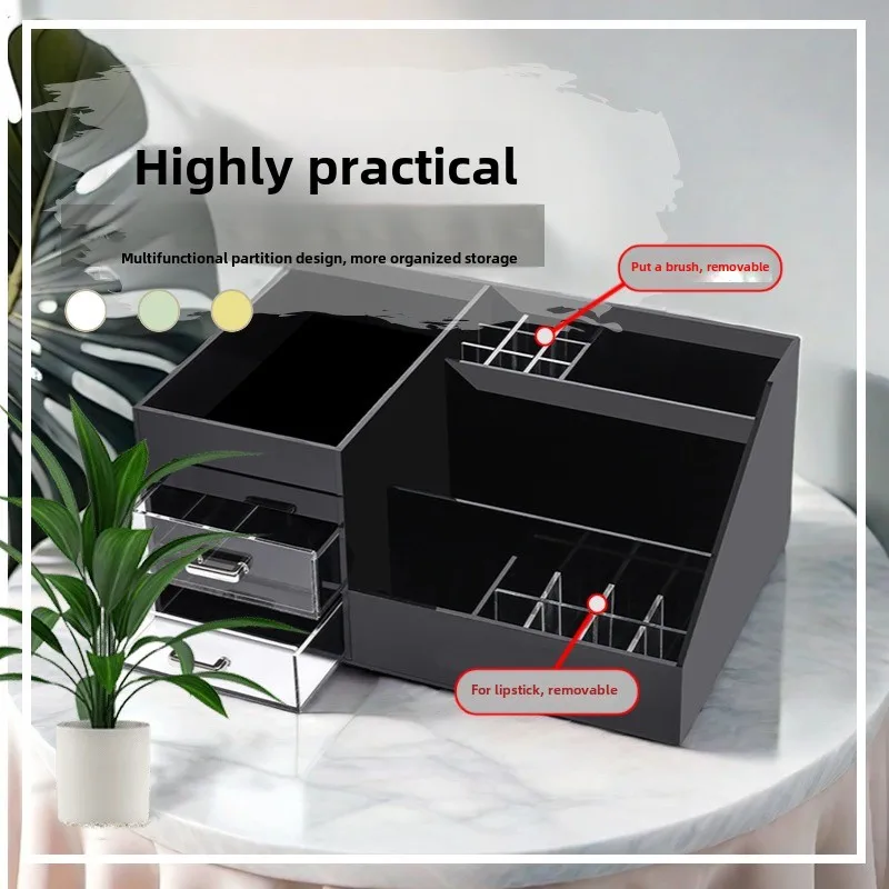 Acrylic Vanity Organizer  Luxu - Luxury Skincare Box ulasan dan harga