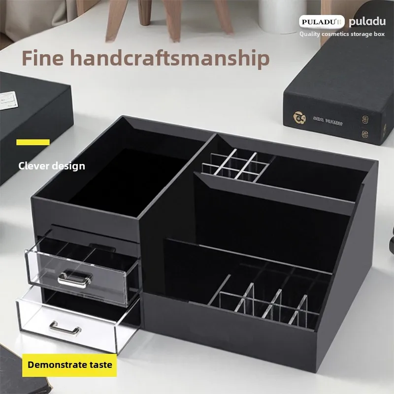 Acrylic Vanity Organizer  Luxu - Luxury Skincare Box ulasan dan harga