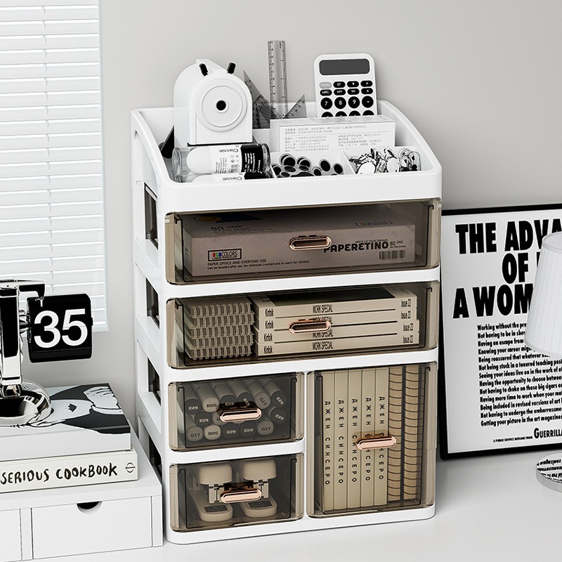 Desktop Cosmetics Storage Box, - Luxury High End Skincare ulasan dan harga