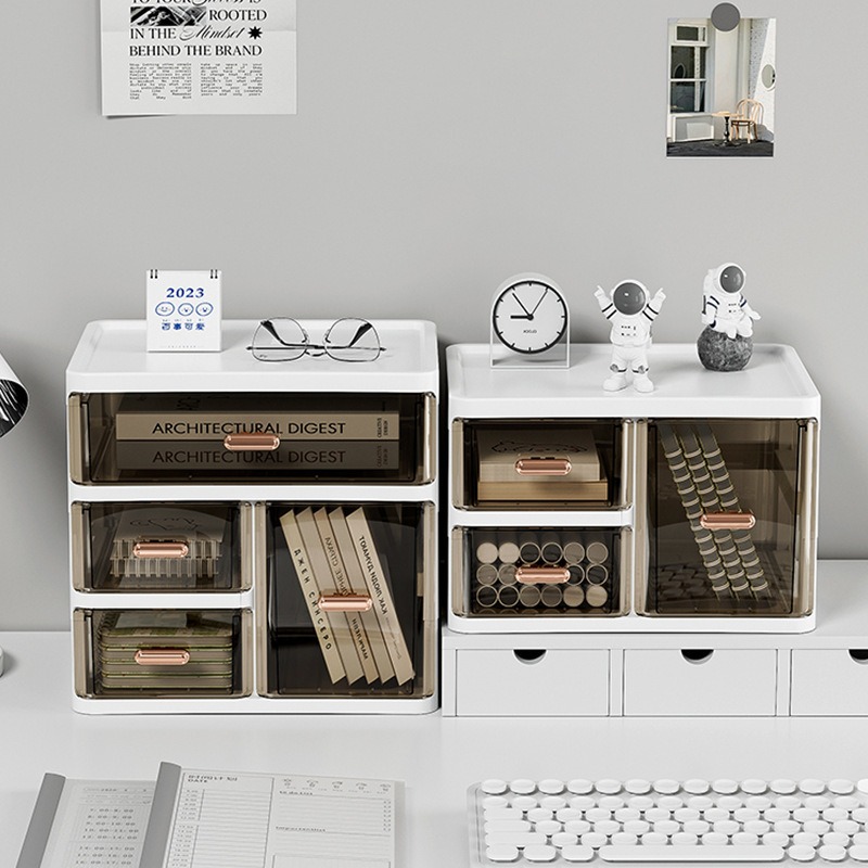 Desktop Cosmetics Storage Box, - Luxury High End Skincare ulasan dan harga