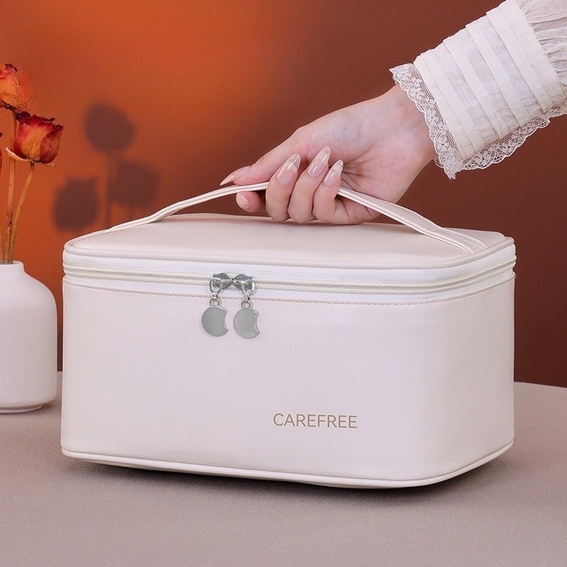 Luxury PU Makeup Bag for Women - Luxury Skincare Box ulasan dan harga