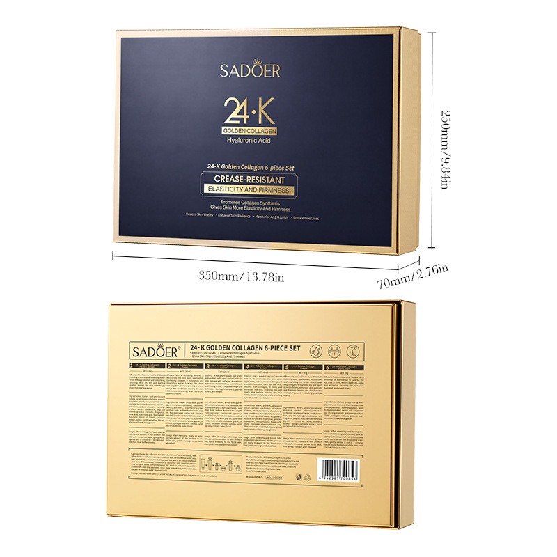 24K Gold Collagen Protein Skin - Luxury Skincare Kit ulasan dan harga
