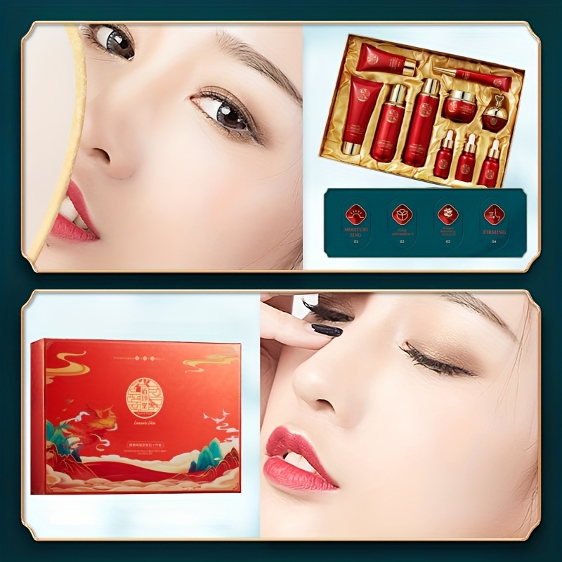 Qilin Jie Fu Yan Qin Run Ten-P - Luxury Skincare Kit ulasan dan harga