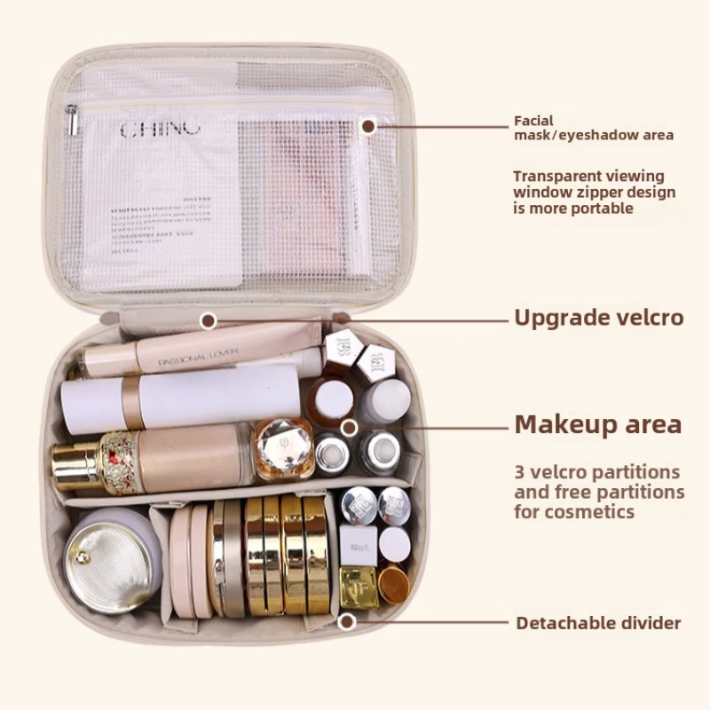 New Women's Large Capacity Cos - Luxury Skincare Box ulasan dan harga