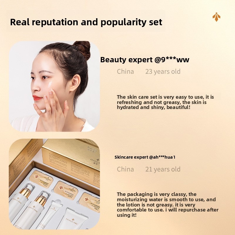 Royal Jelly Moisturizing and A - Luxury Skincare Kit ulasan dan harga